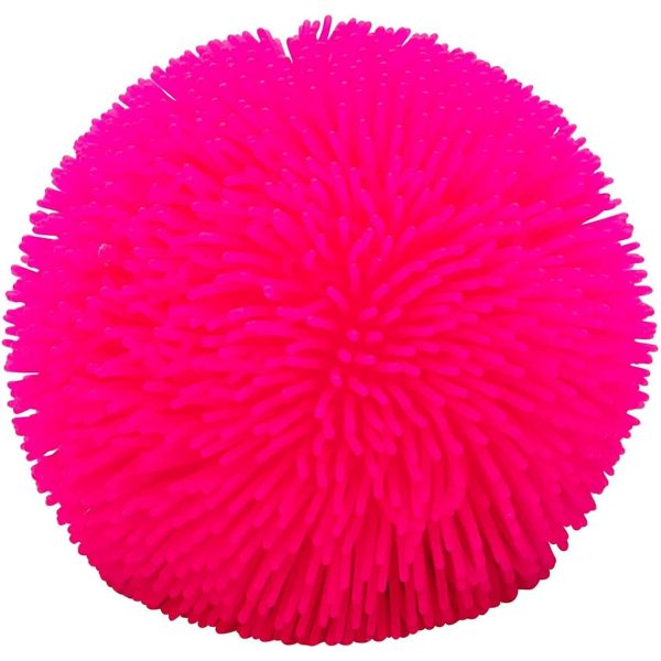 NeeDoh Shaggy Ball - Neon Squishy - 3 Pack