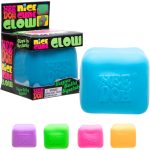 NeeDoh Nice Cube Glow - Glows in the Dark - Assorted