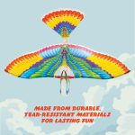 Schylling Tim Bird Flying Toy - Rubberband-Powered Mechanical Bird that Really Flies - Wings Flap and Flies 50 Feet - Ages 7 and Up